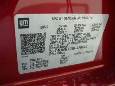 2025 GMC Sierra 2500 HD SLT