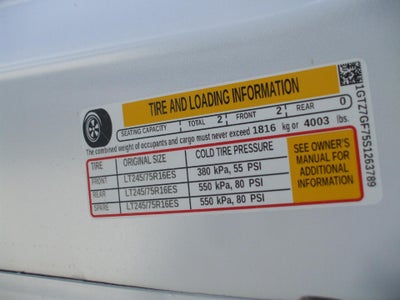 2025 GMC Savana Cargo 3500 Work Van