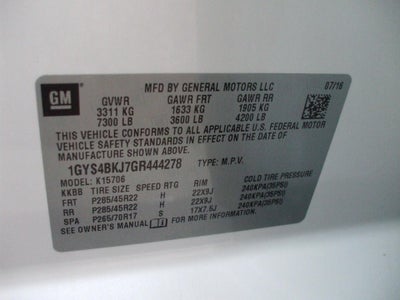 2016 Cadillac Escalade Luxury Collection