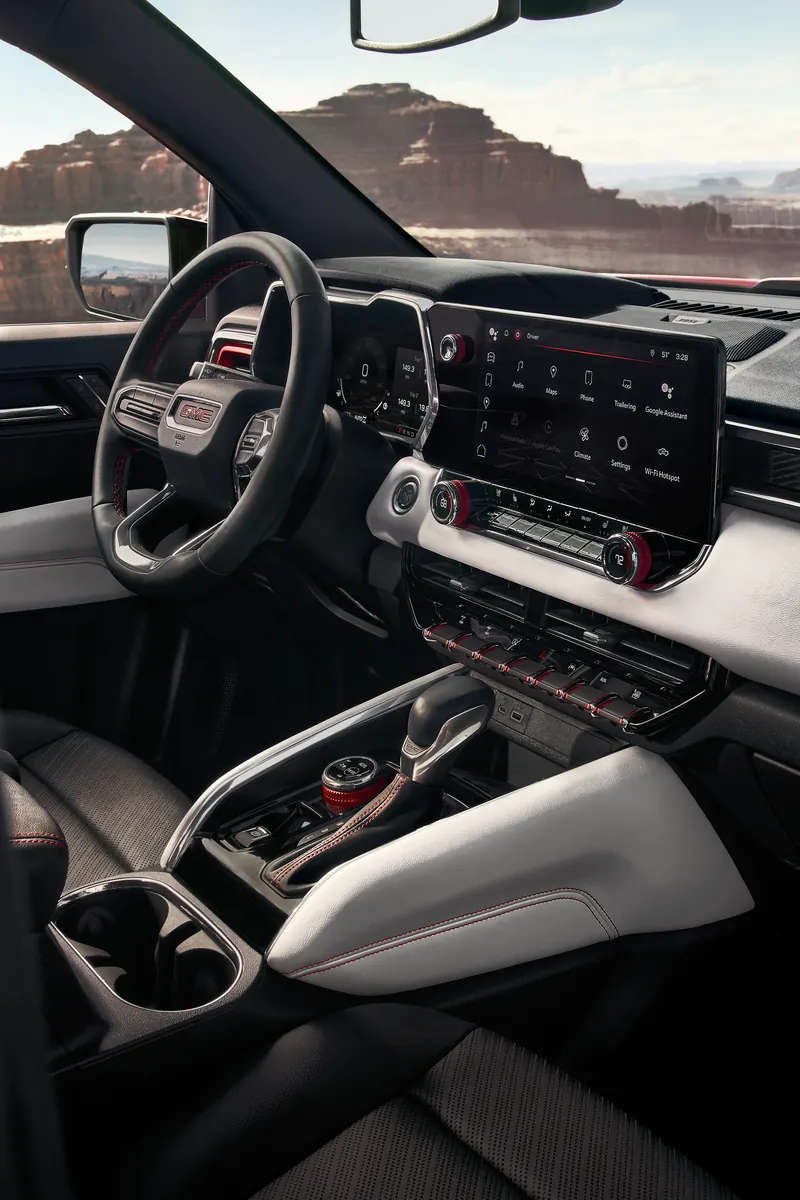 2026 GMC Canyon infotainment system at Peitz GMC-Service Inc. in HARTINGTON NE